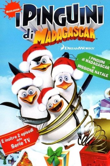 Locandina di I Pinguini di Madagascar in Missione Natale