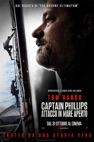 Locandina di Captain Phillips - Attacco in mare aperto