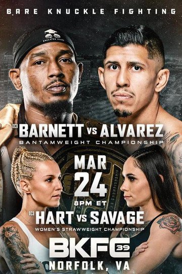 Locandina di BKFC 39: Barnett vs. Alvarez