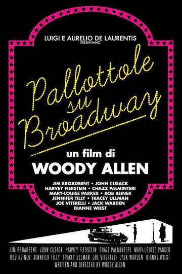 Locandina di Pallottole su Broadway