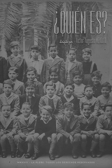 Locandina di ¿Quién es?
