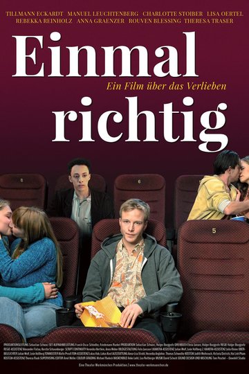 Locandina di Einmal richtig