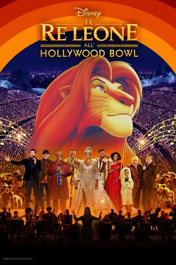 Locandina di Il Re Leone all’Hollywood Bowl