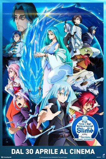 Locandina di That Time I Got Reincarnated as a Slime: Il film - Le lacrime del mare azzurro