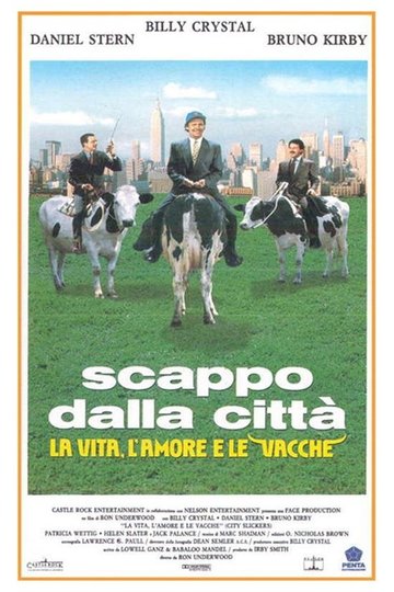 Locandina di Scappo dalla città - La vita, l'amore e le vacche