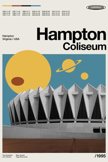 Locandina di Phish 1997-11-22 Hampton Coliseum, Hampton, VA