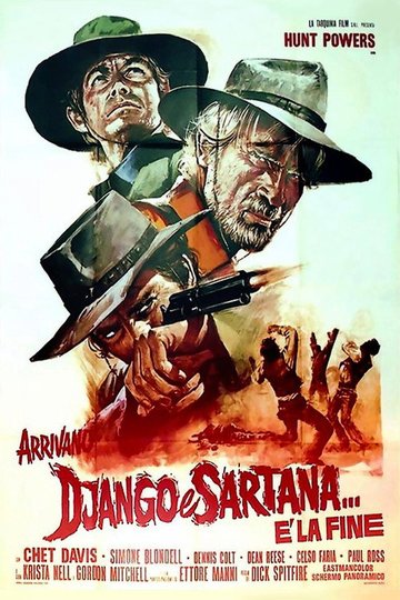Locandina di Arrivano Django e Sartana... è la fine