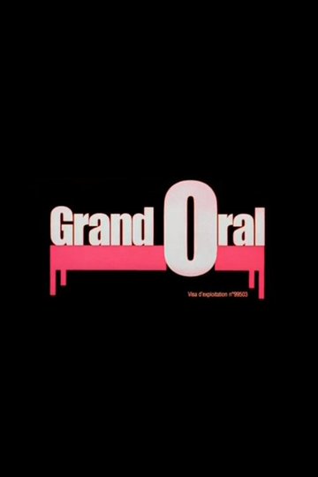 Locandina di Grand Oral