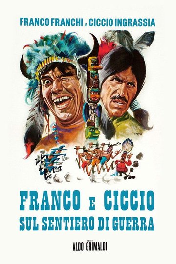 Locandina di Franco e Ciccio sul sentiero di guerra
