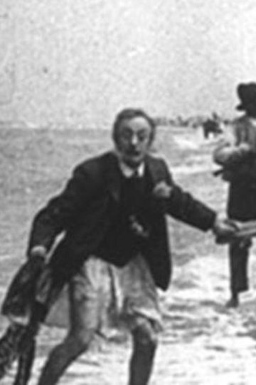 Locandina di De mésaventure van een Fransch heertje zonder pantalon aan het strand te Zandvoort