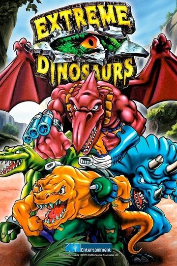 Locandina di Extreme Dinosaurs - Quattro dinosauri scatenati