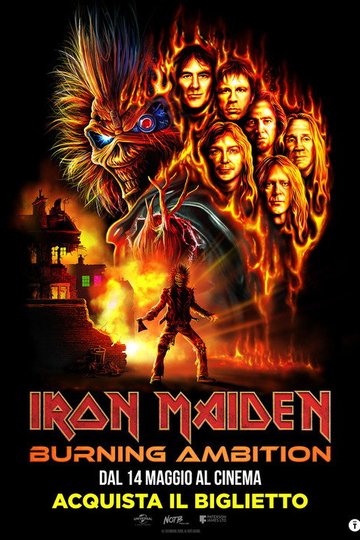 Locandina di Iron Maiden: Burning Ambition
