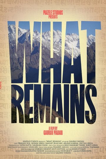 Locandina di What Remains
