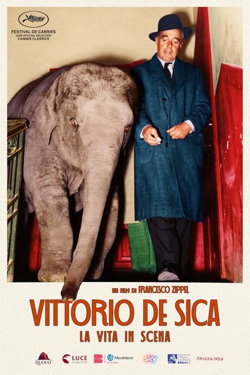 Locandina di Vittorio De Sica - La vita in scena