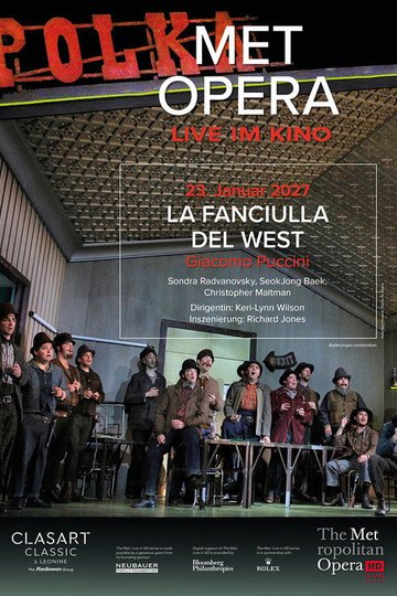 Locandina di The Metropolitan Opera: La Fanciulla del West