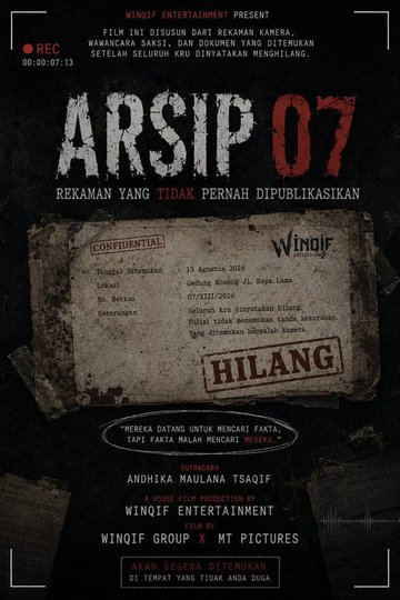 Locandina di ARSIP 07: Rekaman Yang Tidak Pernah Dipublikasikan