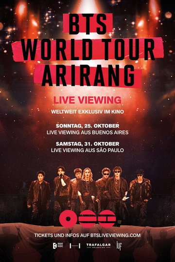 Locandina di BTS WORLD TOUR [ARIRANG] in São Paulo