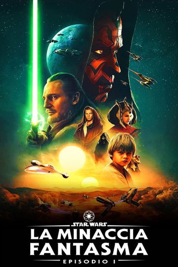 Locandina di Star Wars: Episodio I - La minaccia fantasma