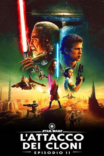 Locandina di Star Wars: Episodio II - L'attacco dei cloni