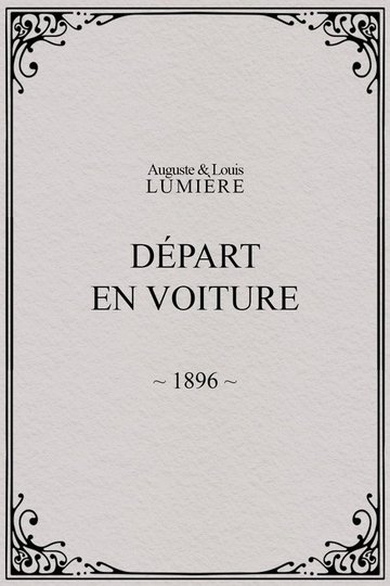 Locandina di Départ en voiture