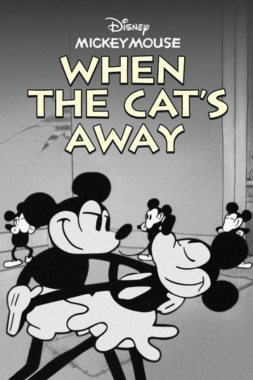 Locandina di Via il gatto, Topolino balla
