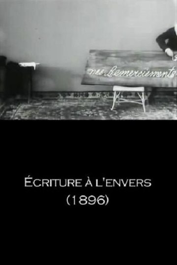 Locandina di Écriture à l'envers