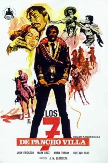 Locandina di Los siete de Pancho Villa