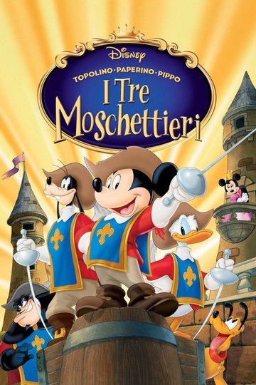 Locandina di Topolino, Paperino, Pippo - I tre Moschettieri