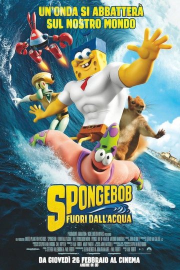 Locandina di SpongeBob - Fuori dall'acqua