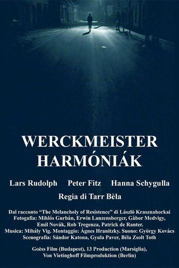 Locandina di Le armonie di Werckmeister
