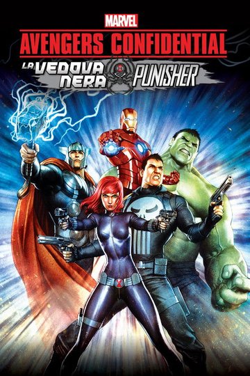 Locandina di Avengers Confidential - La Vedova Nera & Punisher