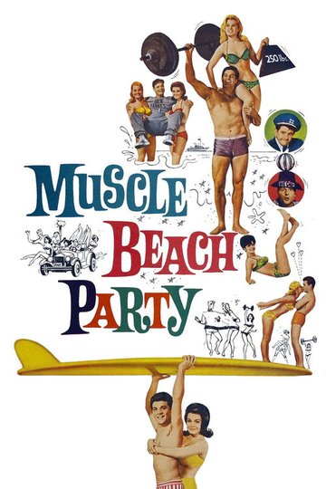 Locandina di Muscle Beach Party