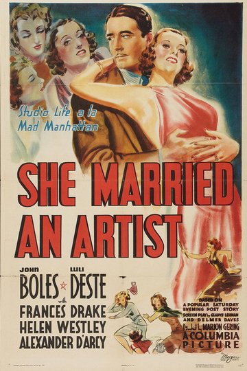 Locandina di She Married an Artist