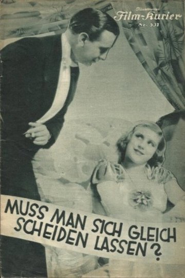 Locandina di Muß man sich gleich scheiden lassen