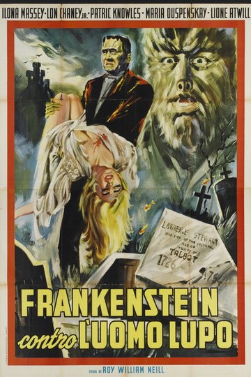 Locandina di Frankenstein contro l'uomo lupo