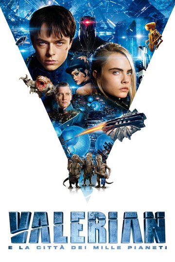 Locandina di Valerian e la città dei mille pianeti