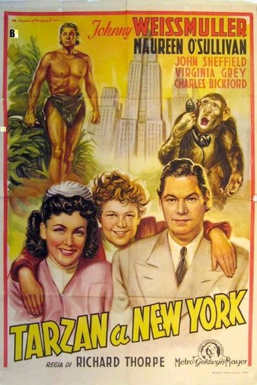 Locandina di Tarzan a New York