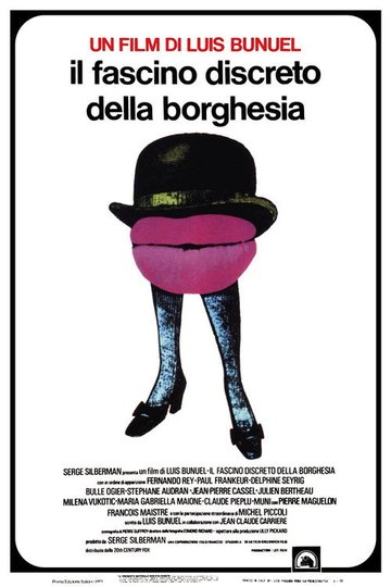 Locandina di Il fascino discreto della borghesia