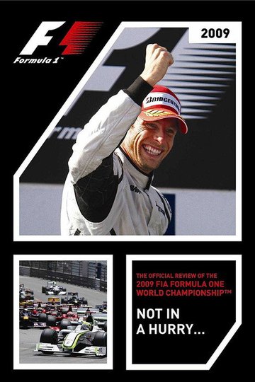 Locandina di Not In A Hurry: The Official Review Of The 2009 FIA Formula One World Championship
