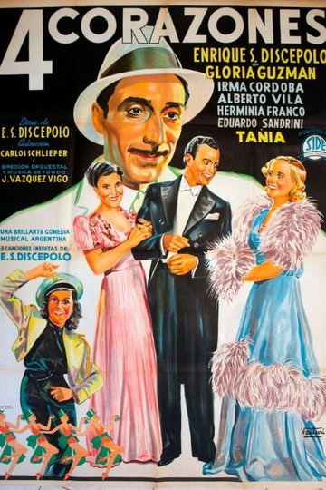 Locandina di Cuatro corazones
