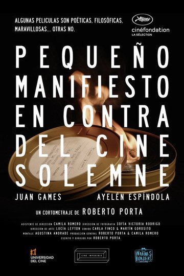Locandina di Pequeño manifiesto en contra del cine solemne