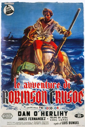 Locandina di Le avventure di Robinson Crusoe