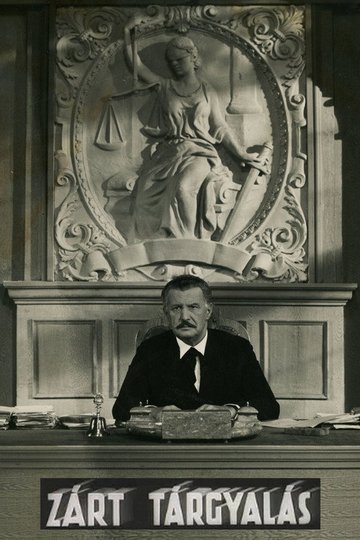 Locandina di Zárt tárgyalás