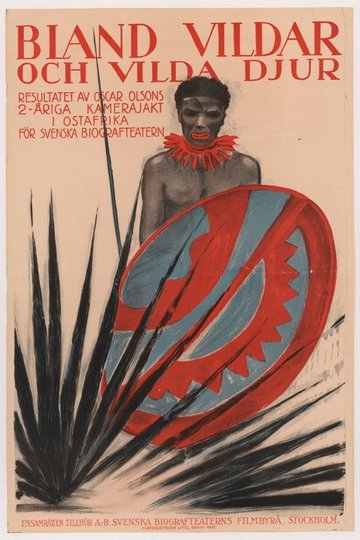 Locandina di Bland vildar och vilda djur : Svenska Biografteaterns expedition till Brittiska Ostafrika åren 1919-1921