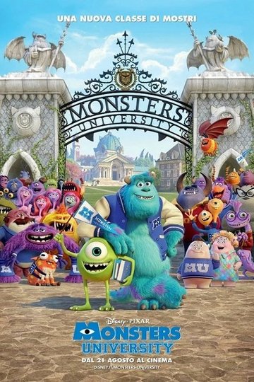 Locandina di Monsters University