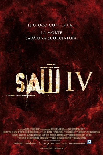 Locandina di Saw IV - Il gioco continua