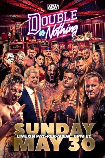 Locandina di AEW Double or Nothing 2021