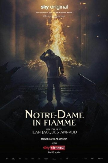 Locandina di Notre-Dame in fiamme