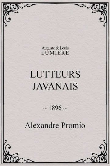 Locandina di Lutteurs javanais