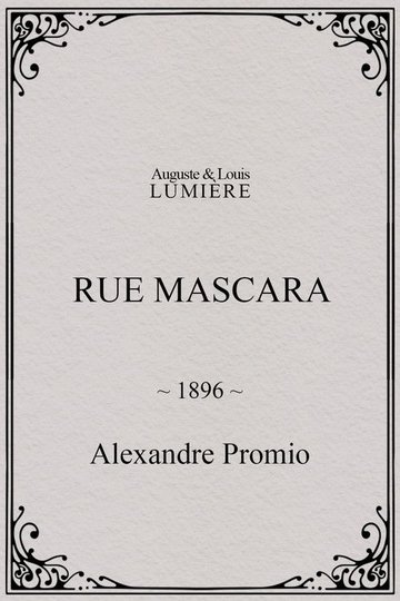Locandina di Rue Mascara